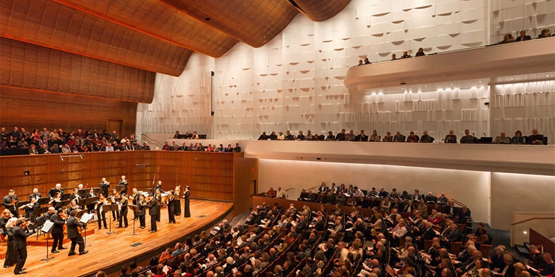 Concert Hall at the Ordway Center for the Performing Arts in Saint Paul, Minnesota