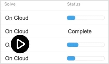 Video: Cloud simulation to verify the strength of your design