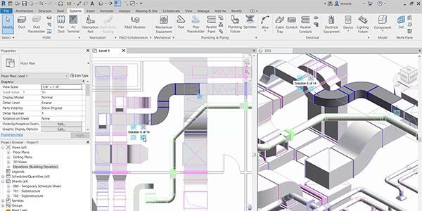 MEP engineering in Revit