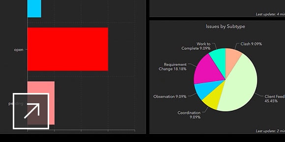 Project design and issue performance dashboard